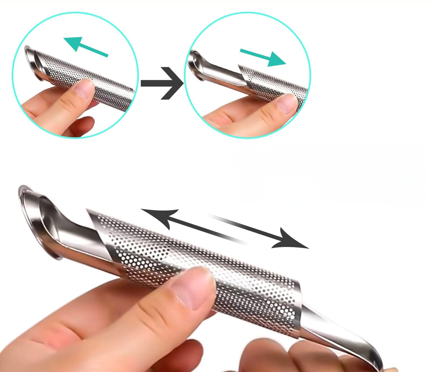 Stainless tea infuser