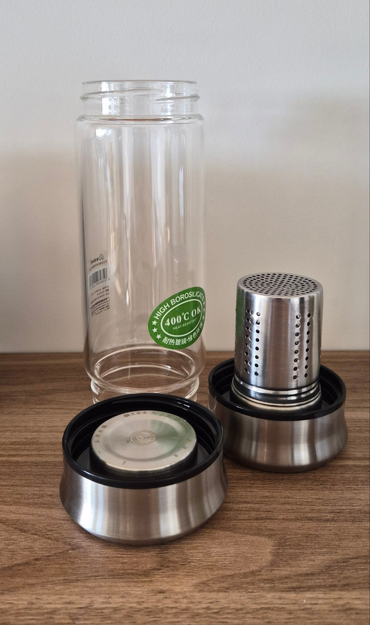 Glass Infuser Bottle