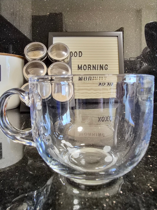 Big glass cup (470ml)