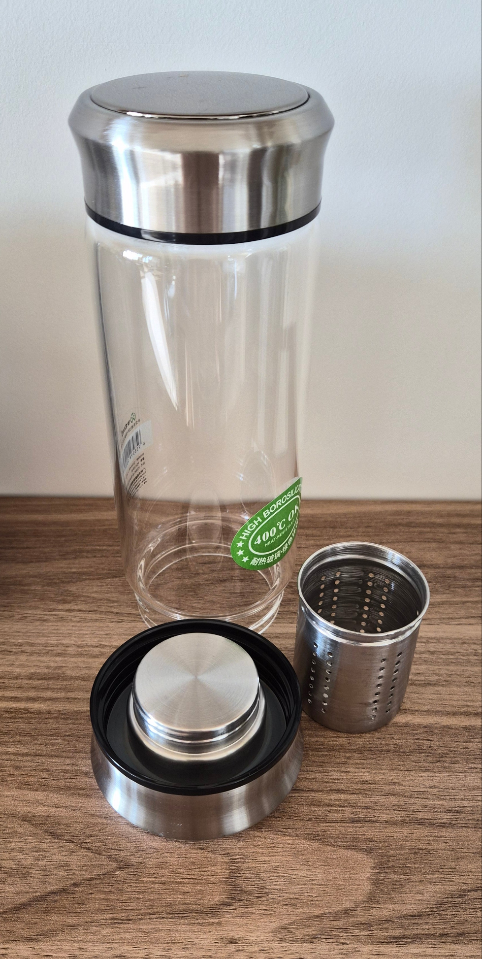 Glass Infuser Bottle