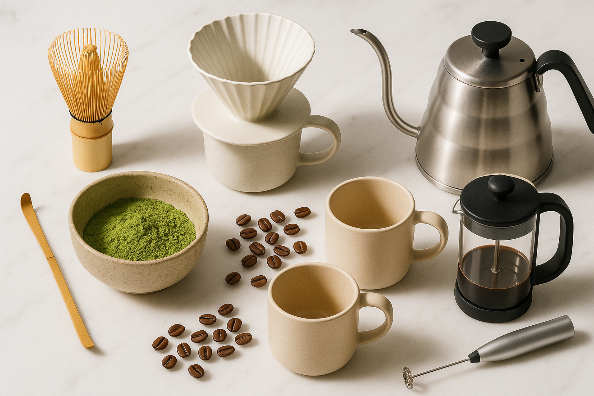 Matcha tea & coffee accessories