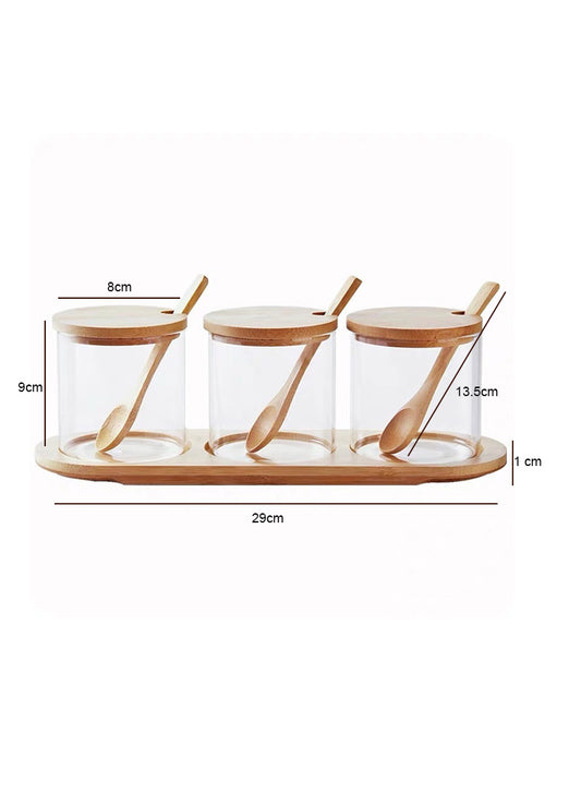 3-Spice Jars Set