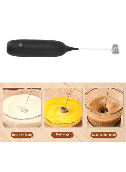 Electric handheld frother