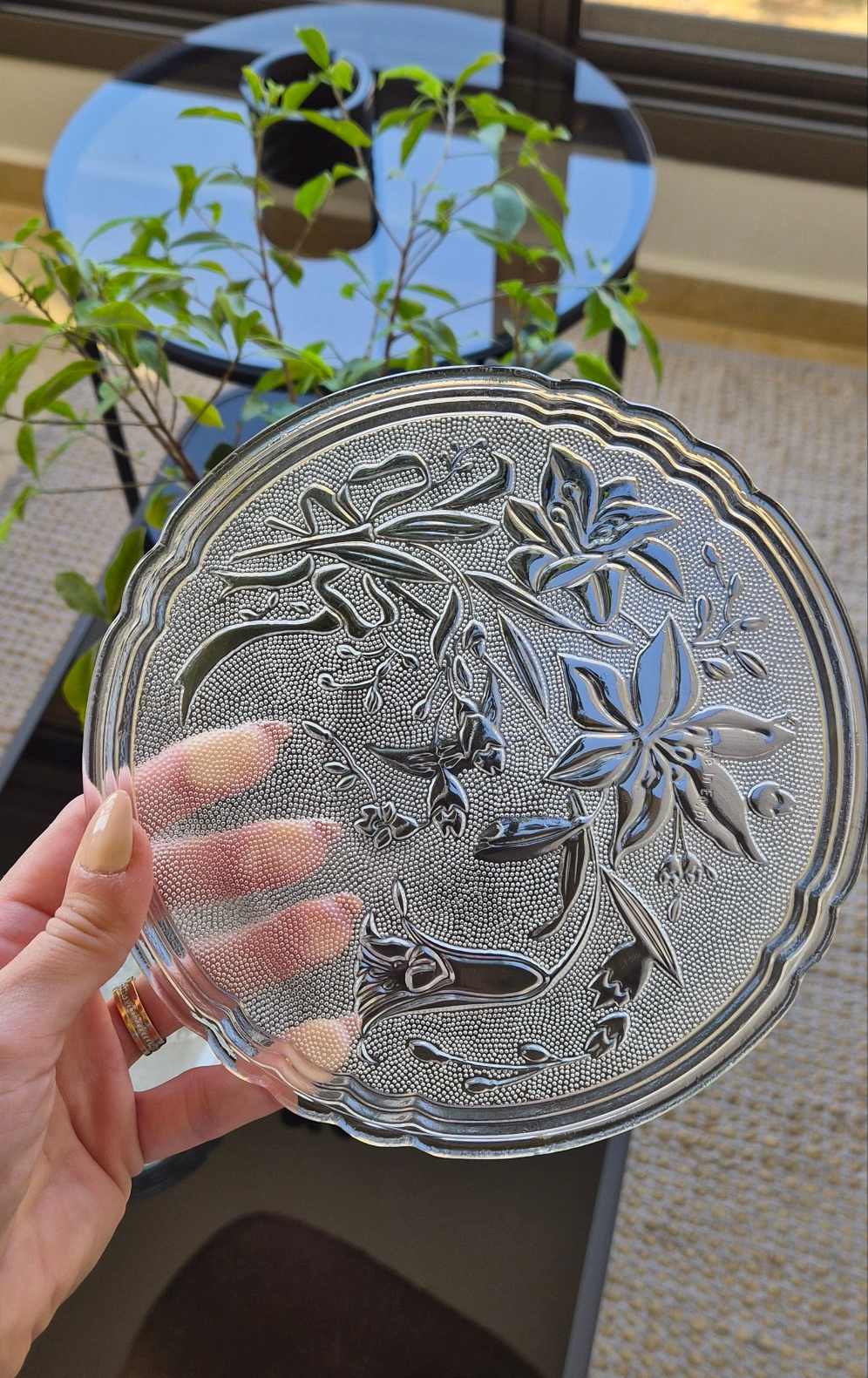 Flower Dessert Plates