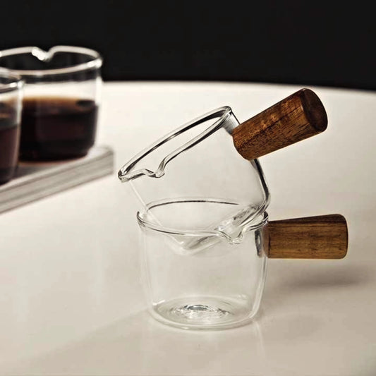 Glass pitcher shot